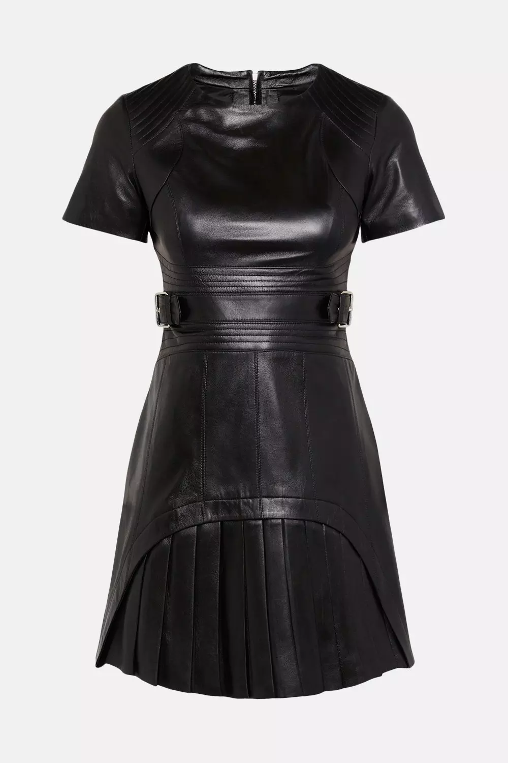 Karen millen clearance faux leather dress