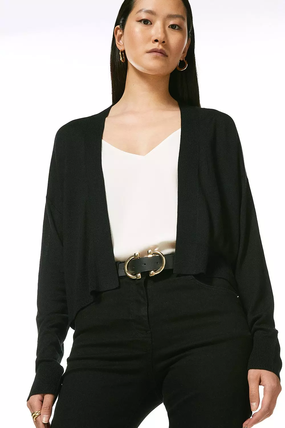 Edge to 2024 edge black cardigan