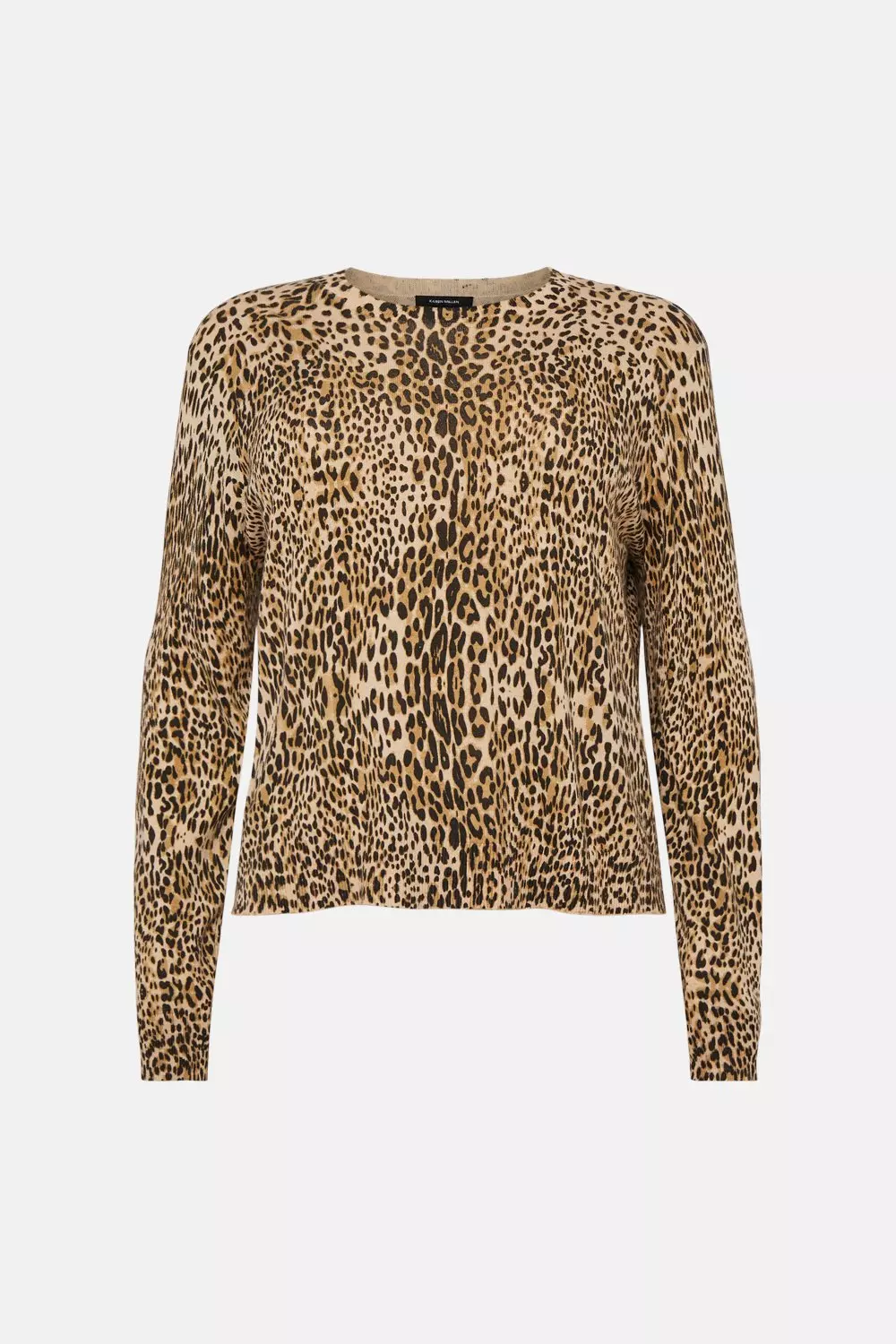 Warehouse animal print outlet jumper