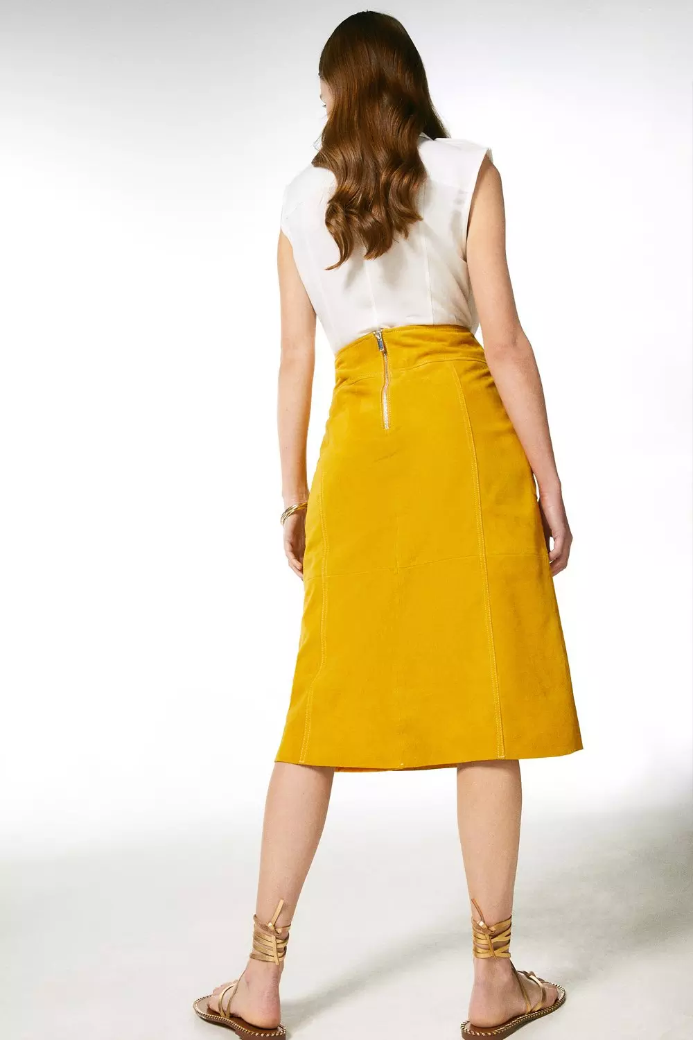 Mustard hotsell skirt xl