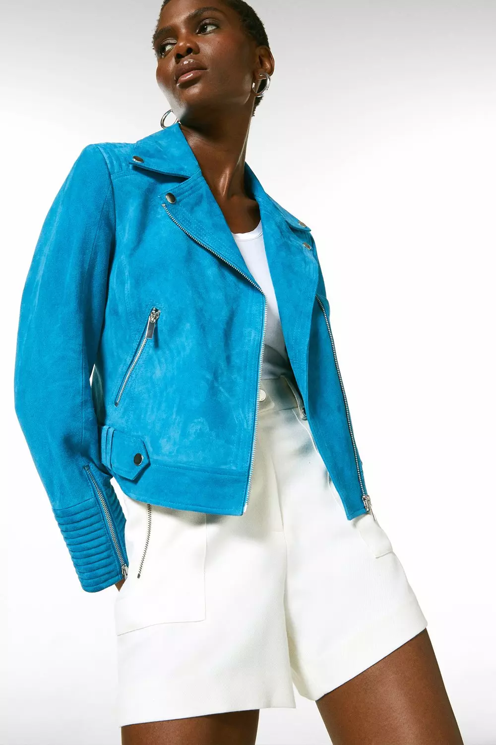 Karen millen 2025 suede jacket