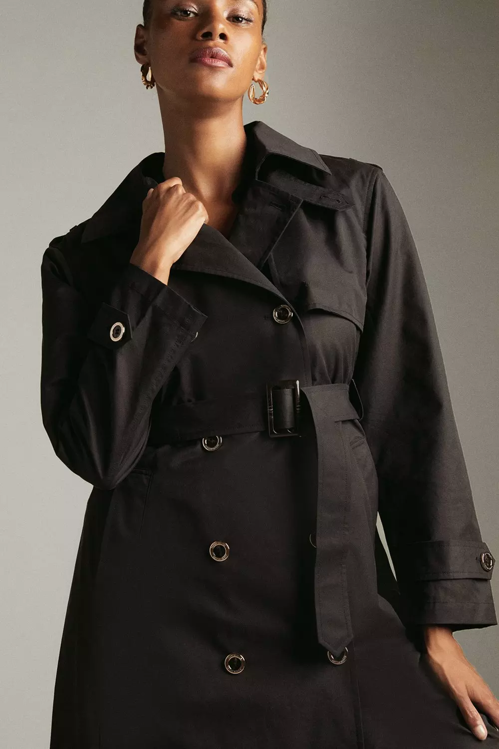 Karen millen shop trench coat