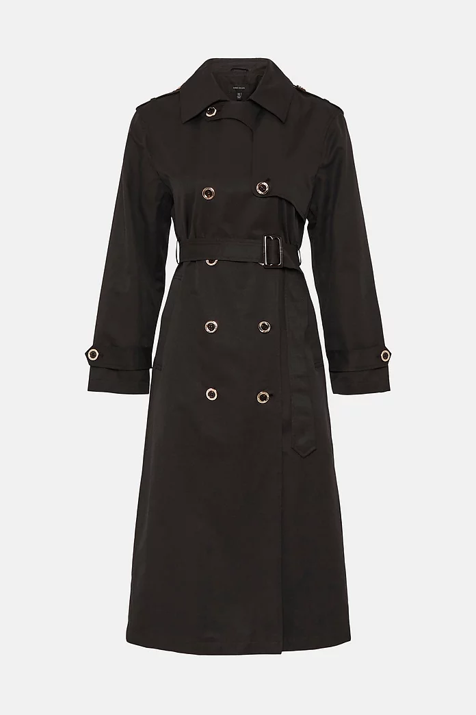 Classic Woven Trench Coat
