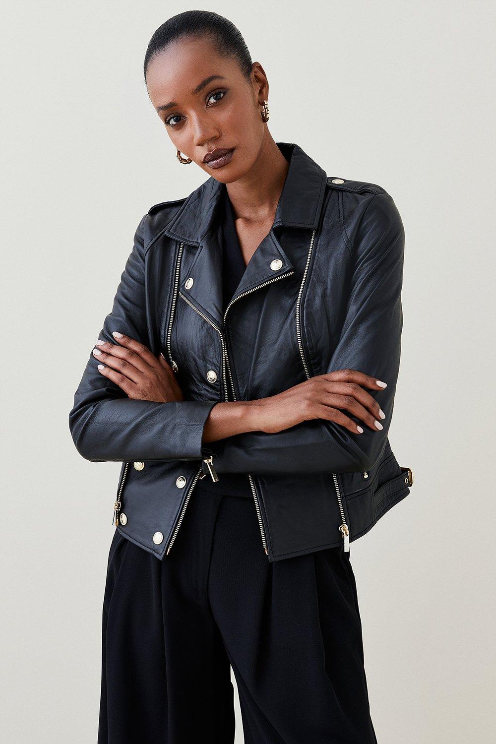 Best leather shop jackets for petites