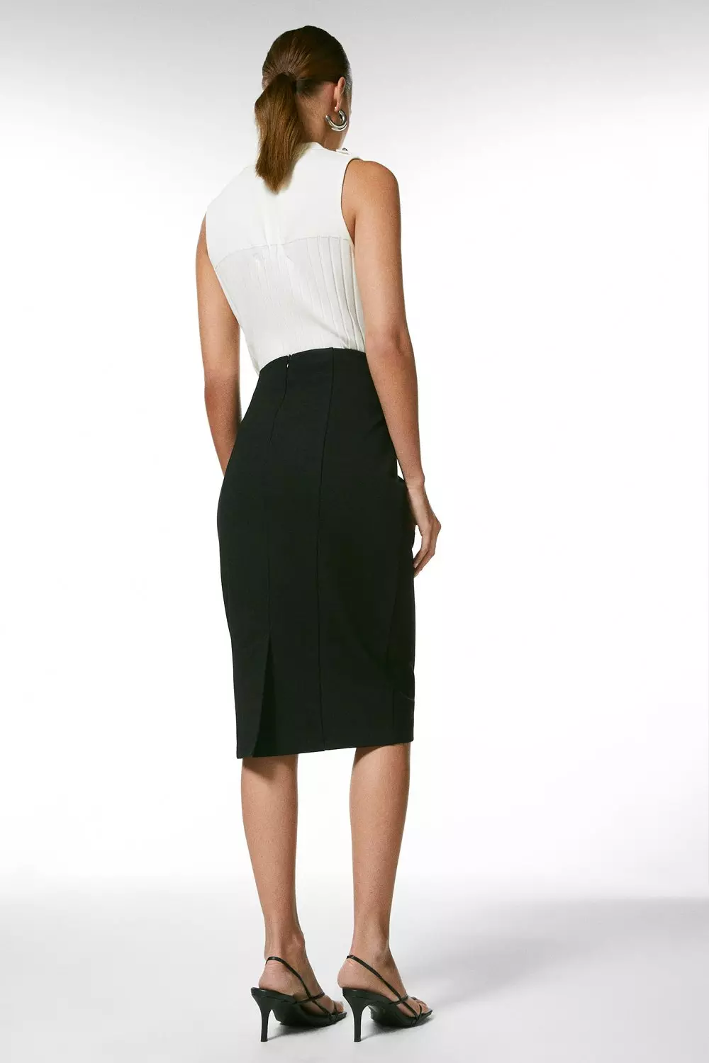 Midi skirt shop with pockets petite