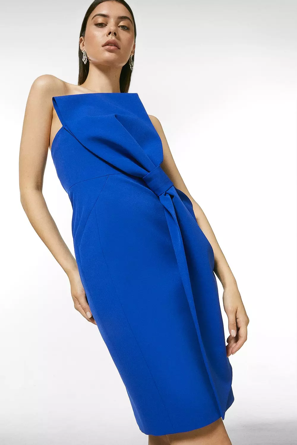 Karen millen bow clearance dress