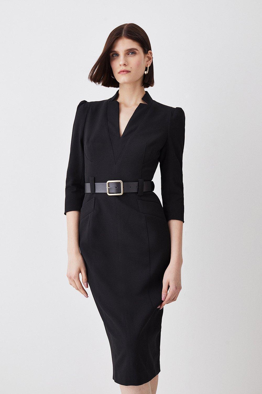 Black Work Dresses | Black Formal Dresses | Karen Millen