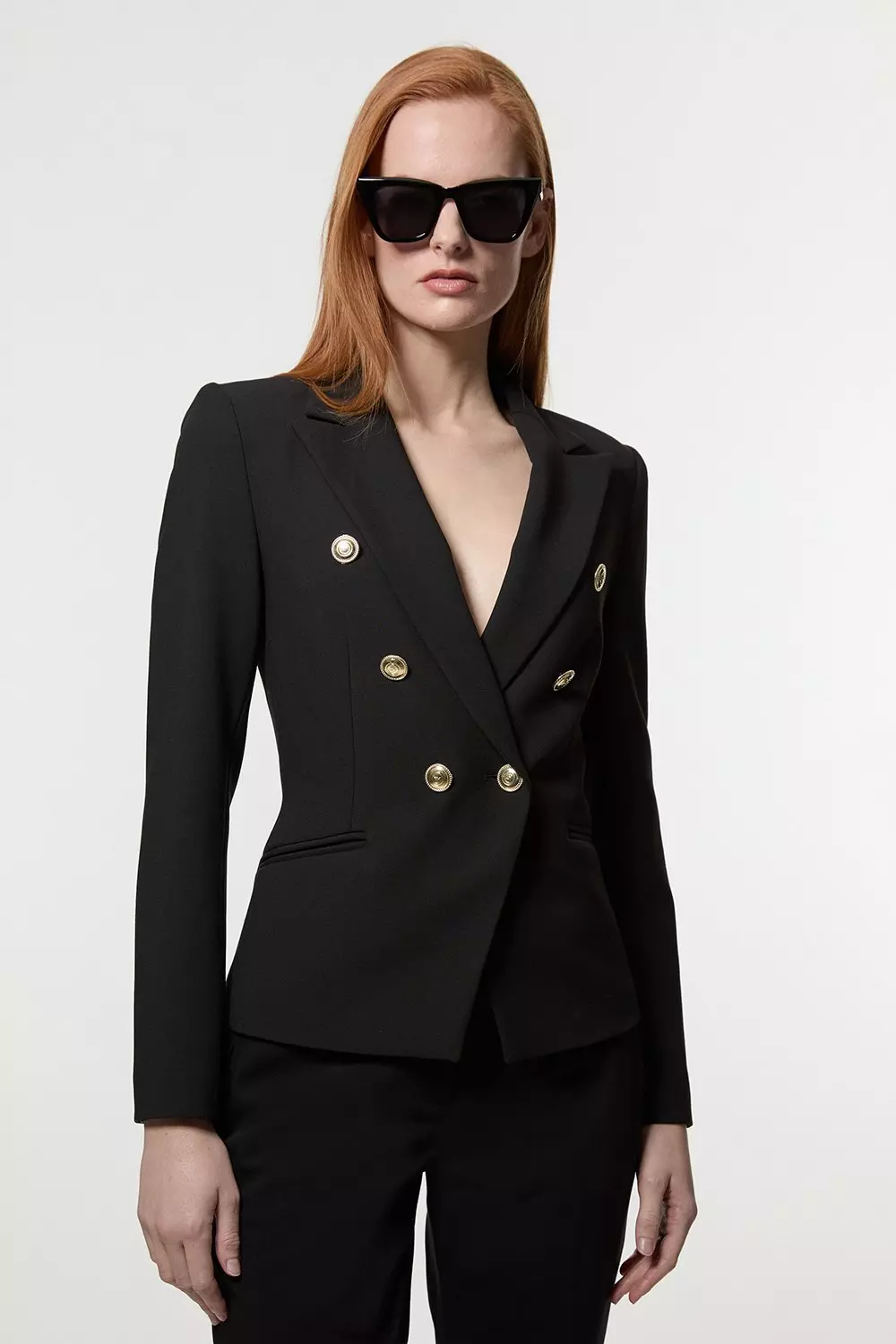 Black petite clearance blazer