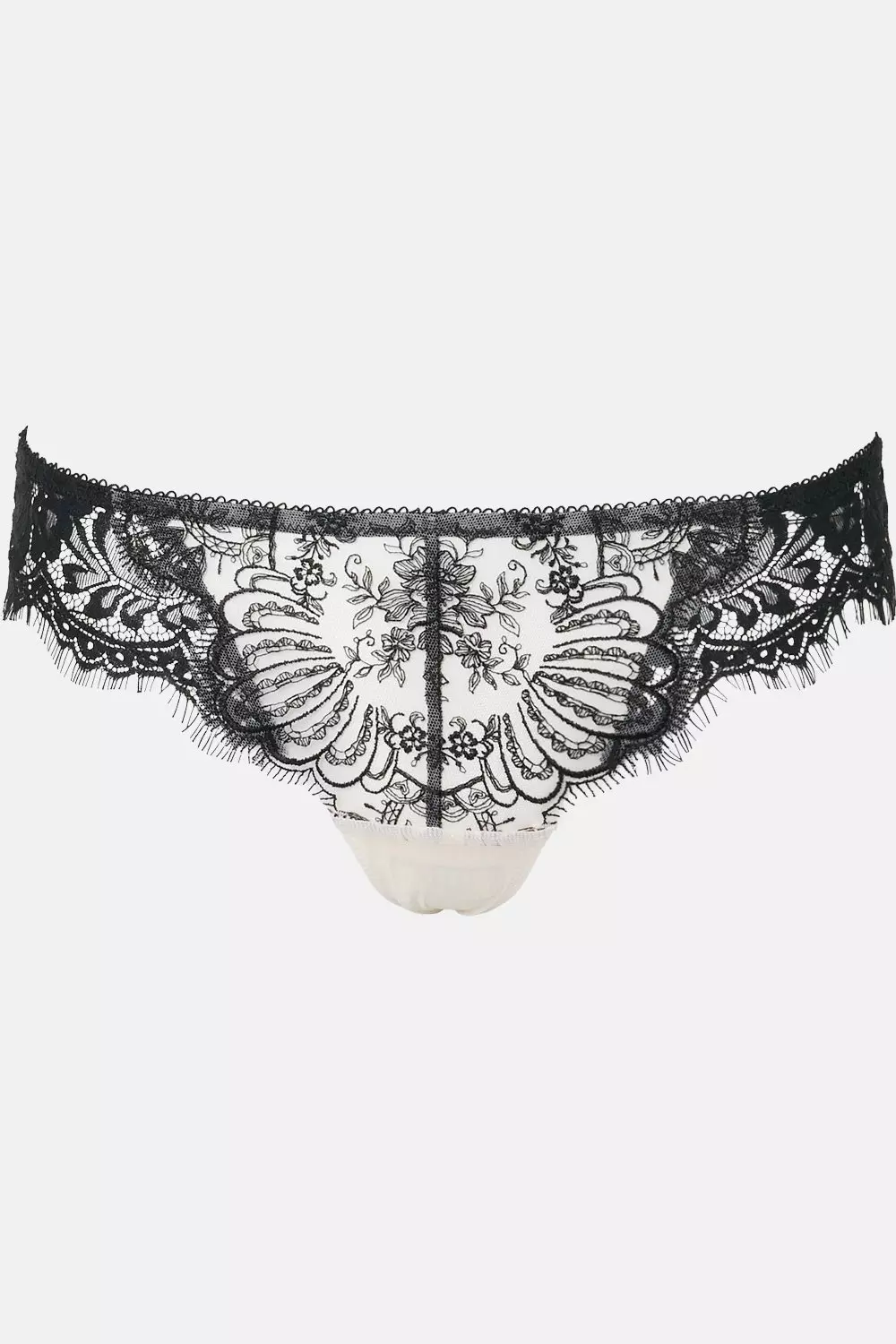 Lacey Thong Embroidery 