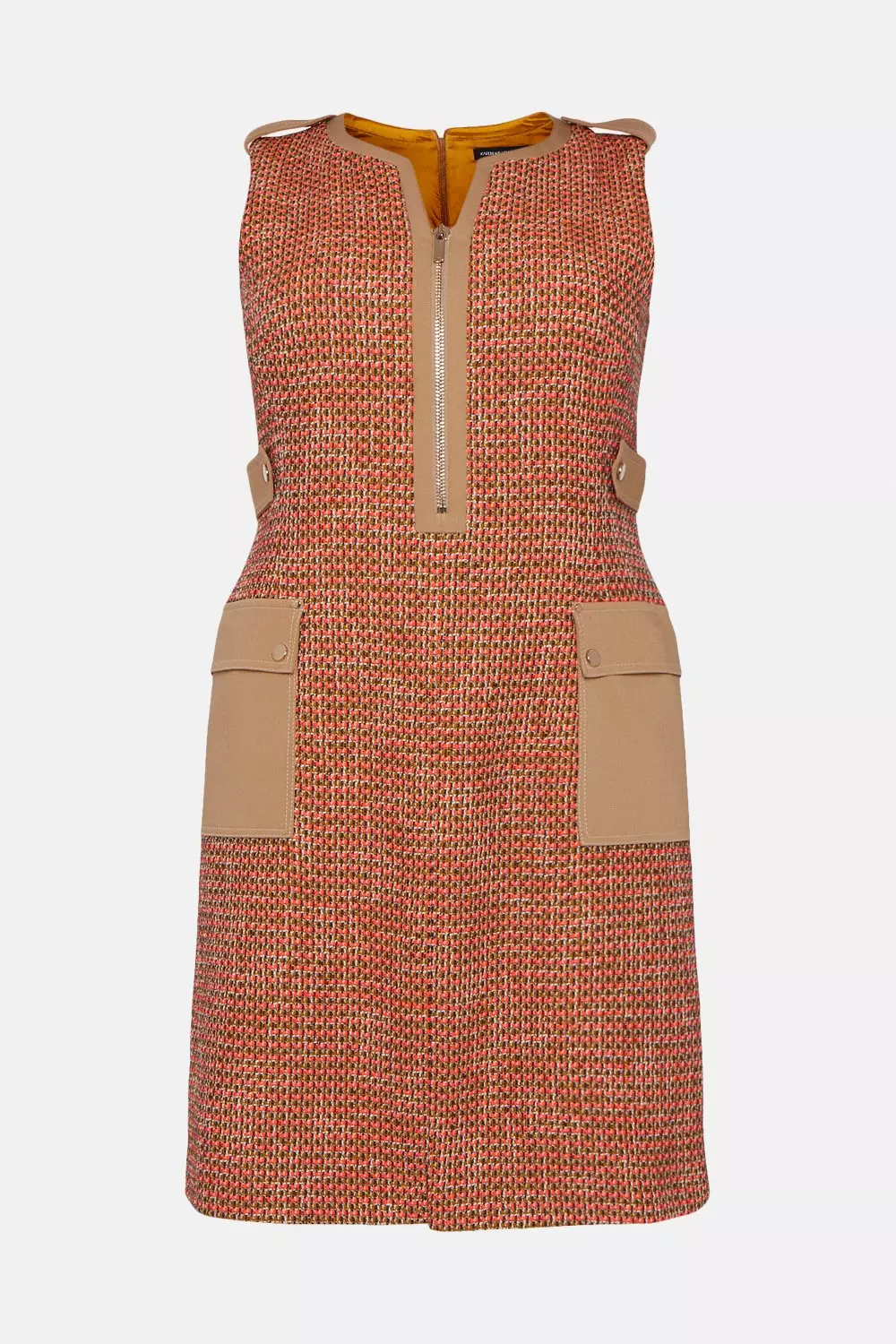 Topshop top tweed dress