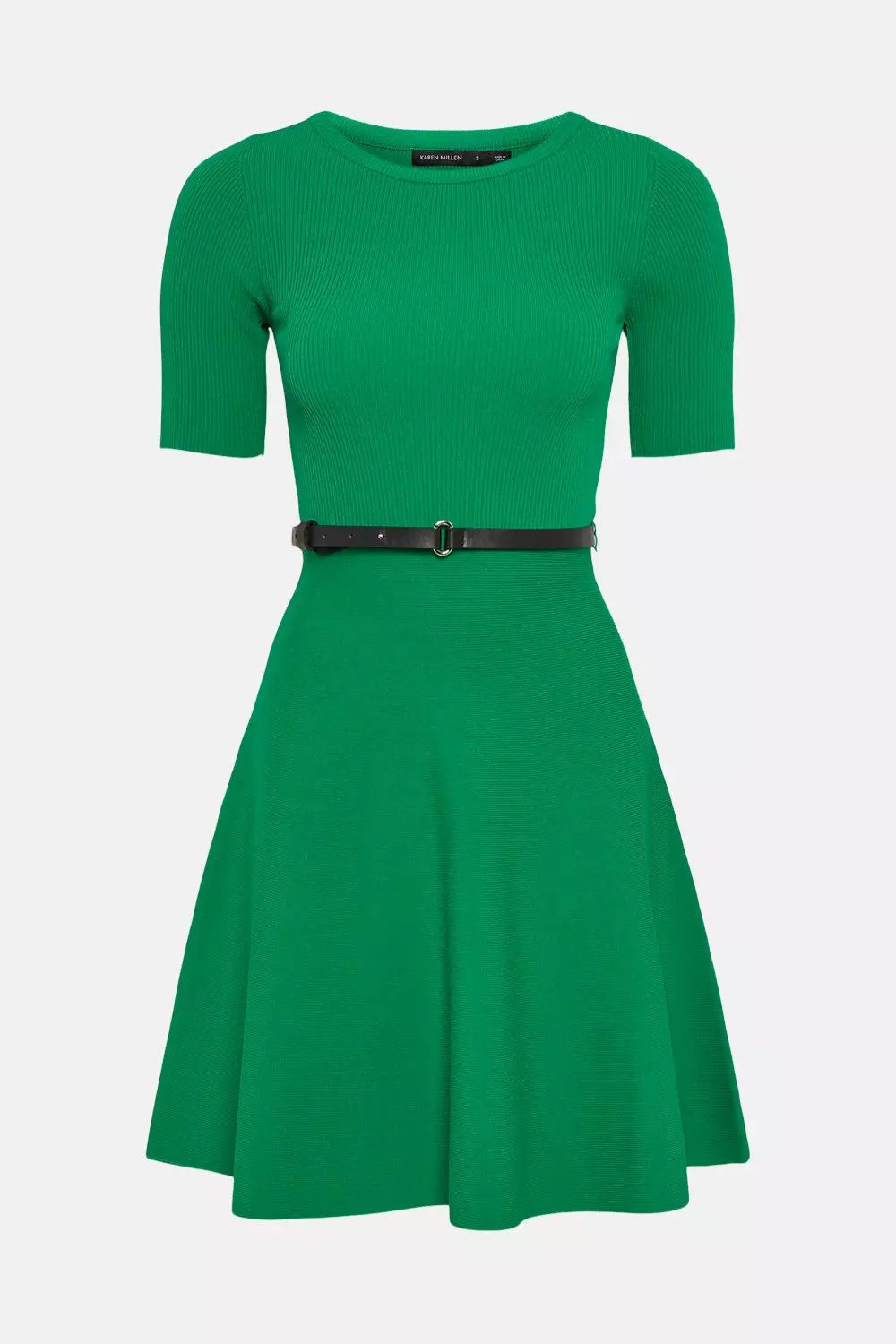 Green 2025 skater dress