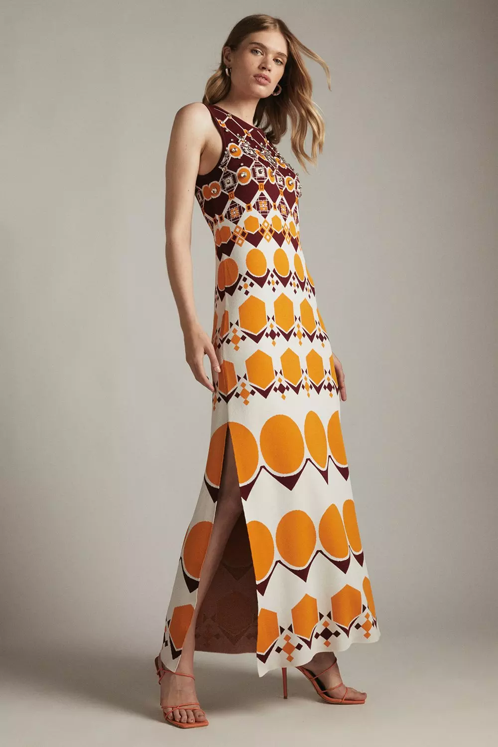 Karen millen 2025 geometric dress