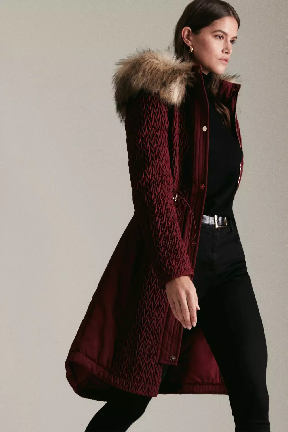 Karen millen winter coats on sale sale