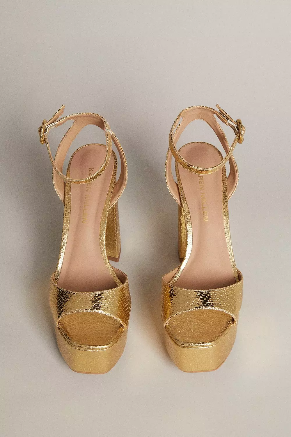 Karen millen outlet gold heels