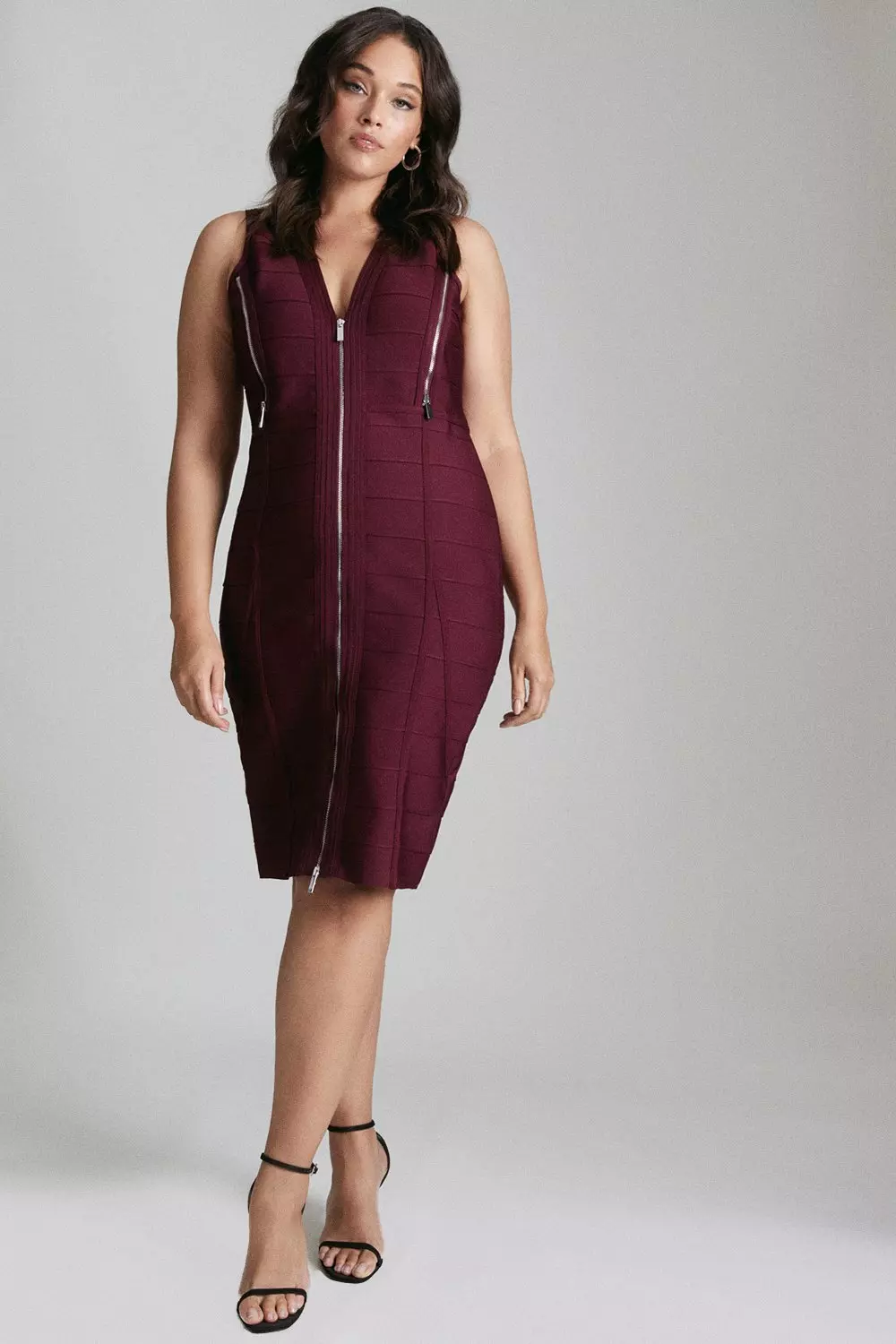 Plus size bandage outlet dress