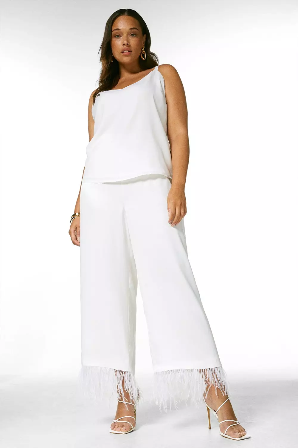 Ivory pants best sale plus size