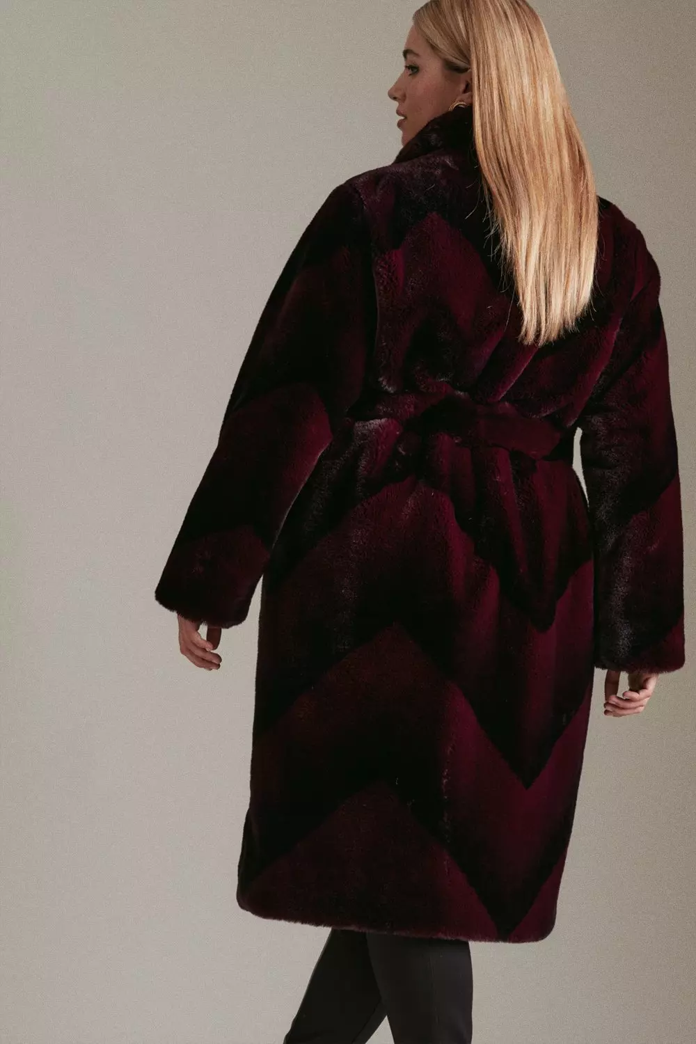 Plus Size - Faux Fur Midi Coat - Torrid