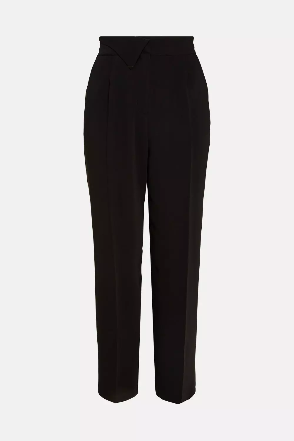 Black Slim Leg Trousers