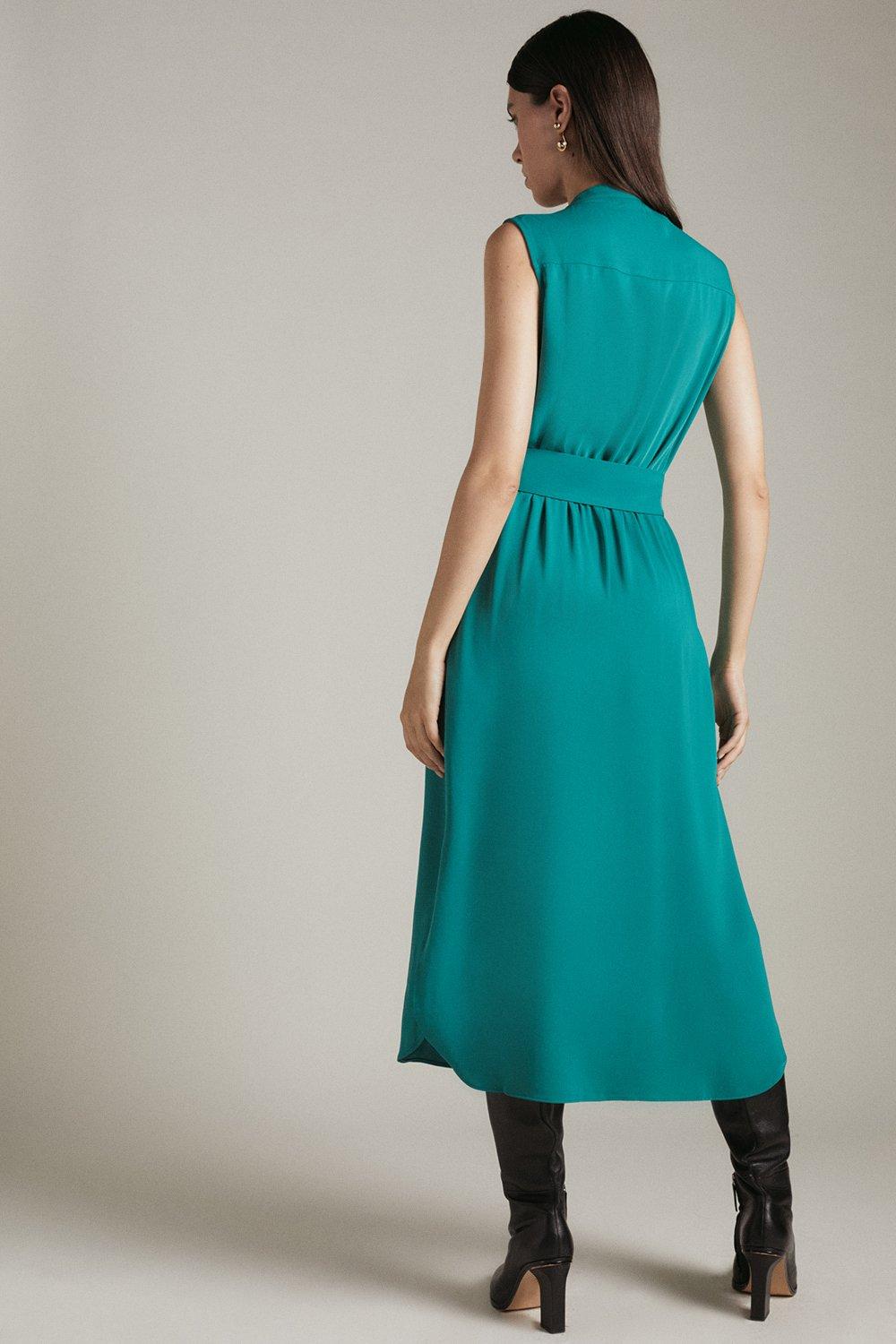 karen millen popper dress