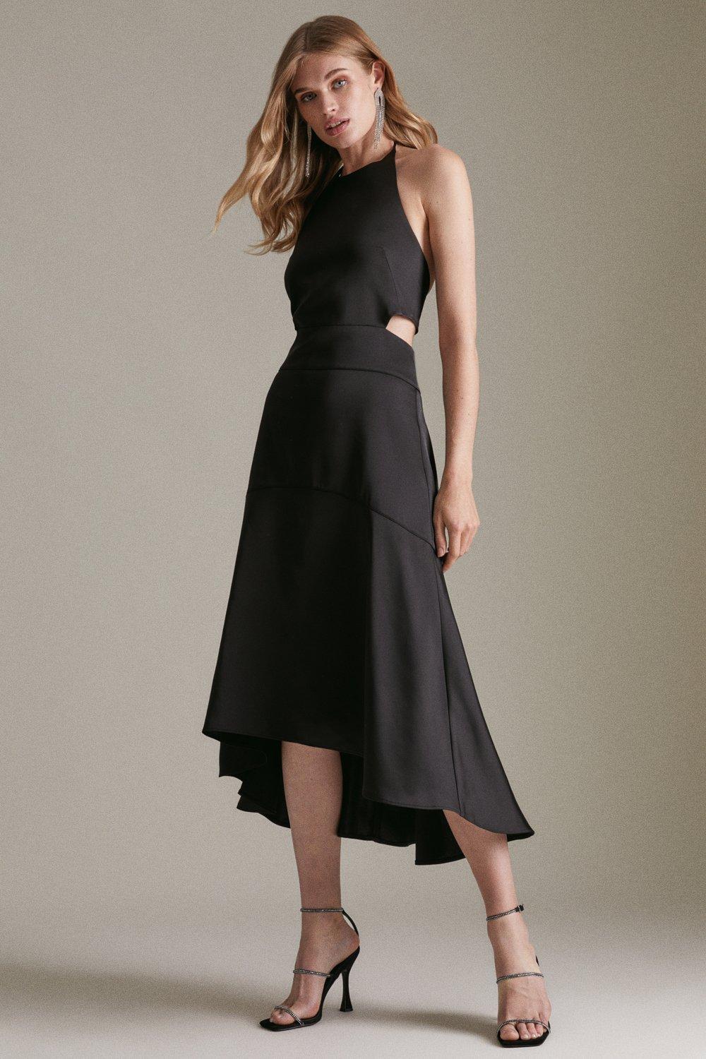 halter neck cut out