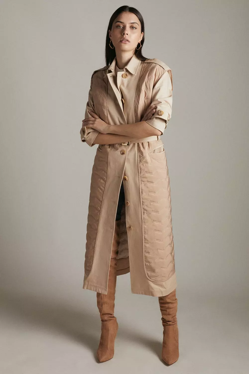 Karen millen trench on sale coat