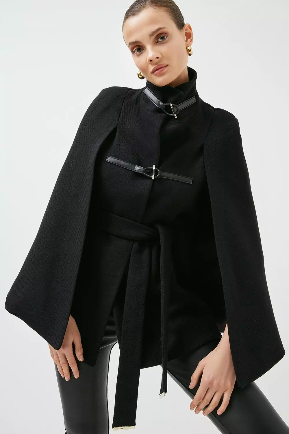 Karen millen clearance cape coat