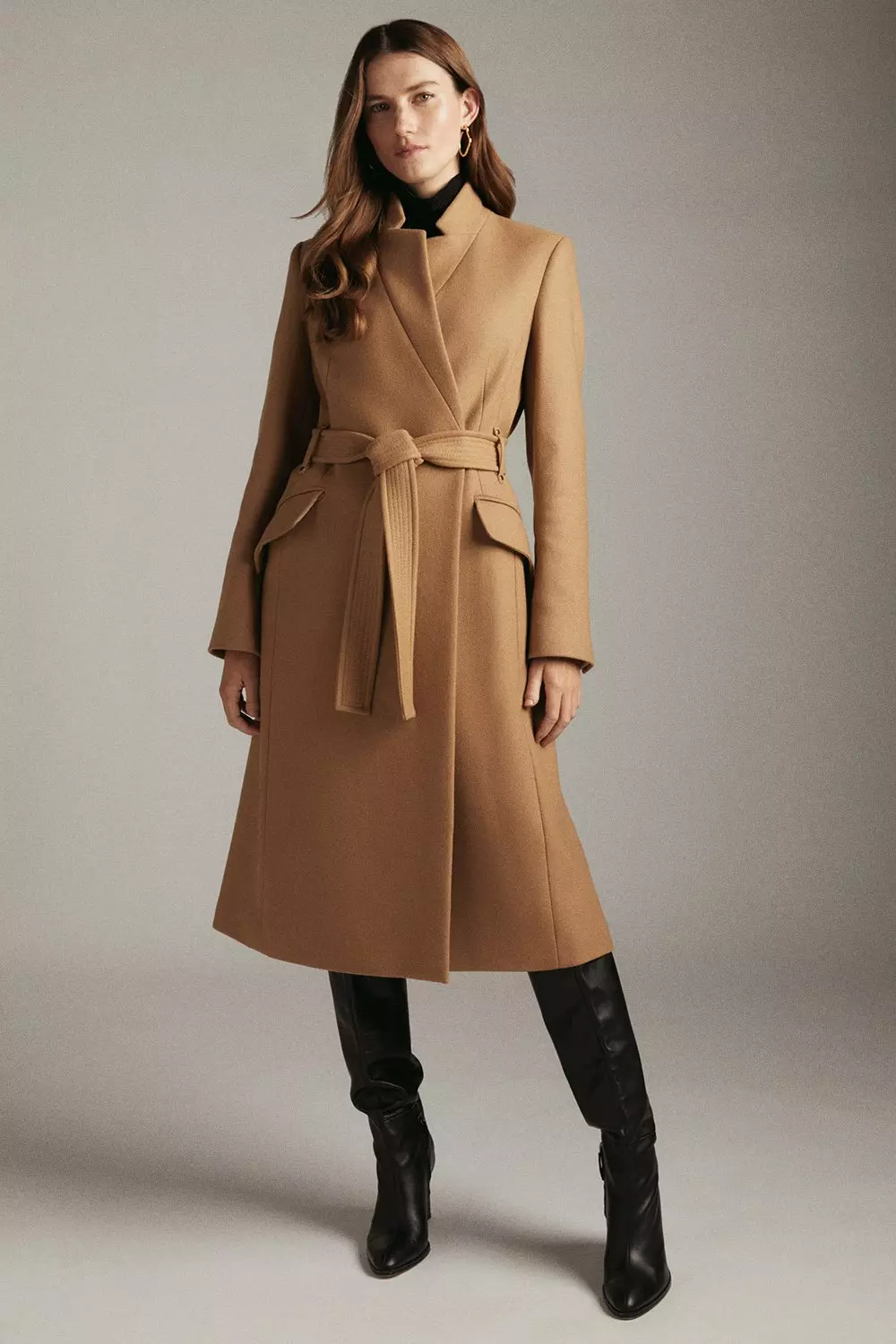 Karen millen cheap wool coat