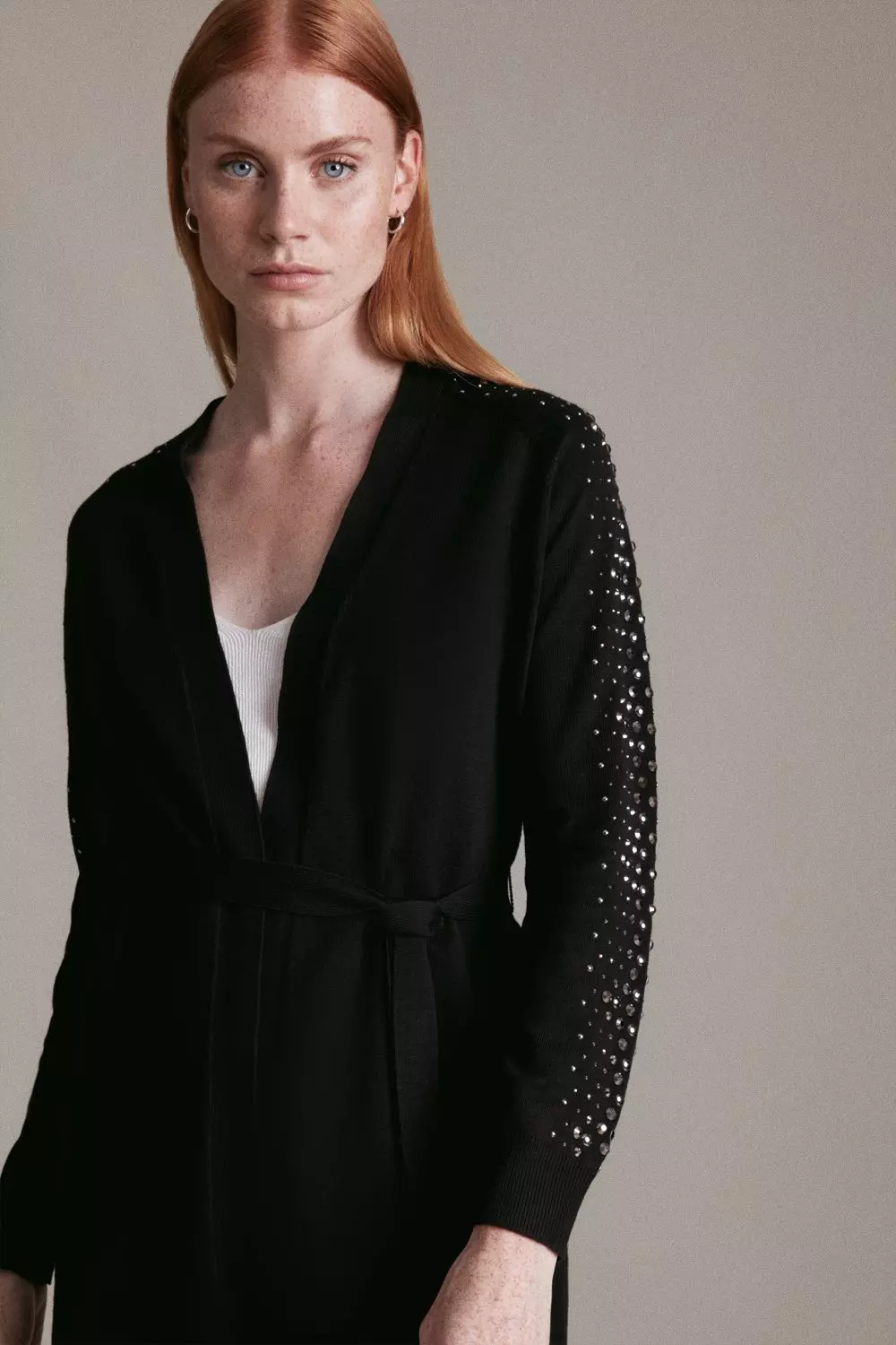 Karen millen black clearance cardigan