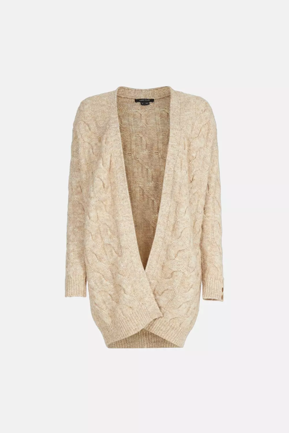 Buy Cream & Oatmeal Jacquard Cardigan 24 | Cardigans | Tu