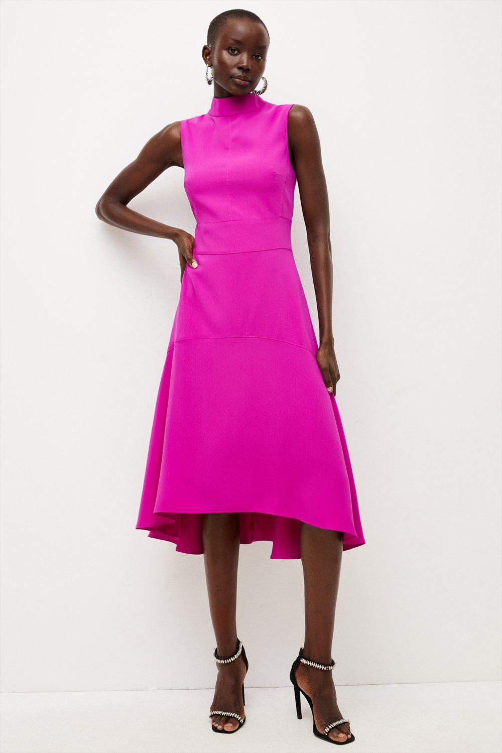 Karen millen fuschia hot sale dress