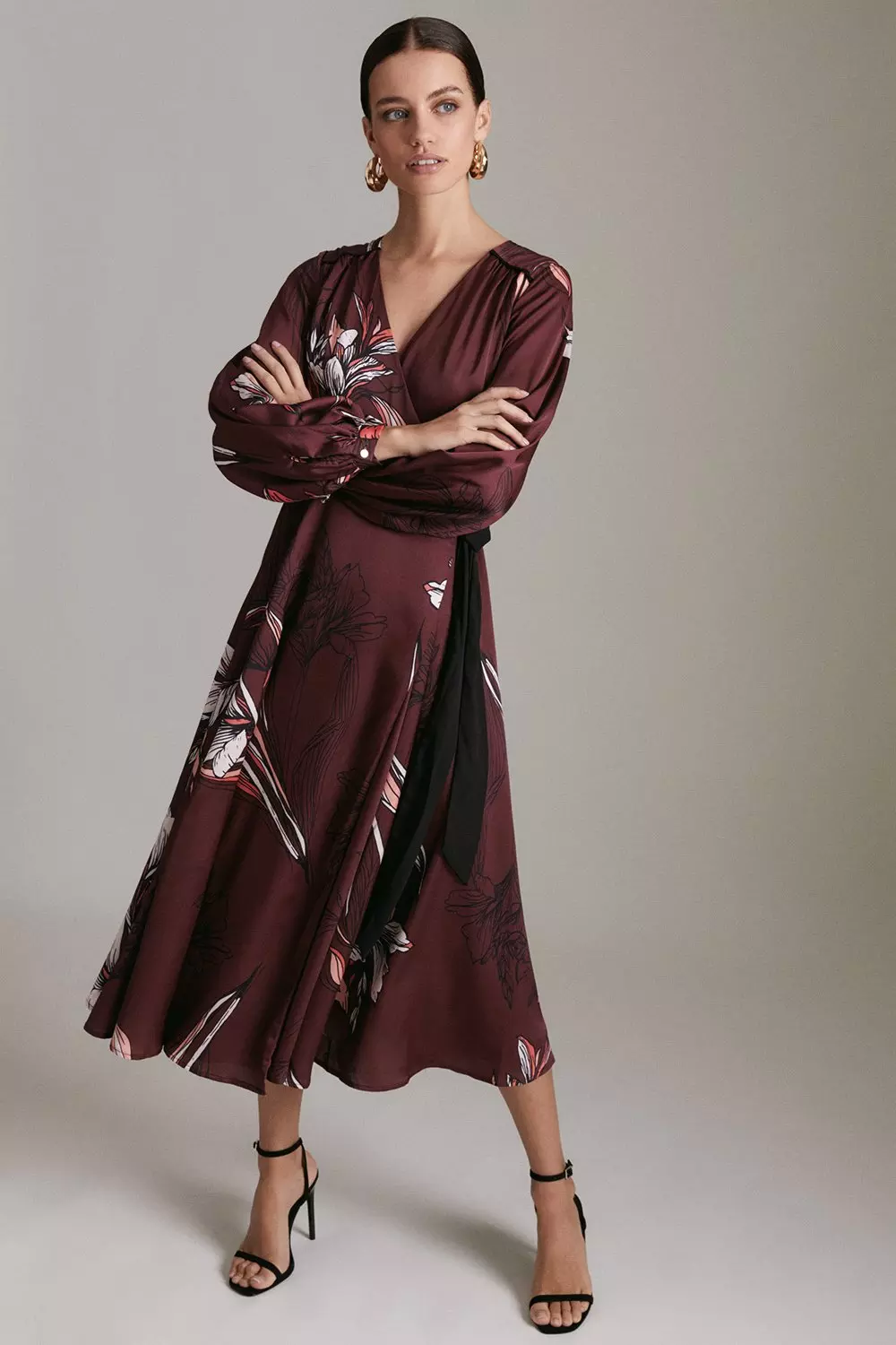 Lily hotsell wrap dress