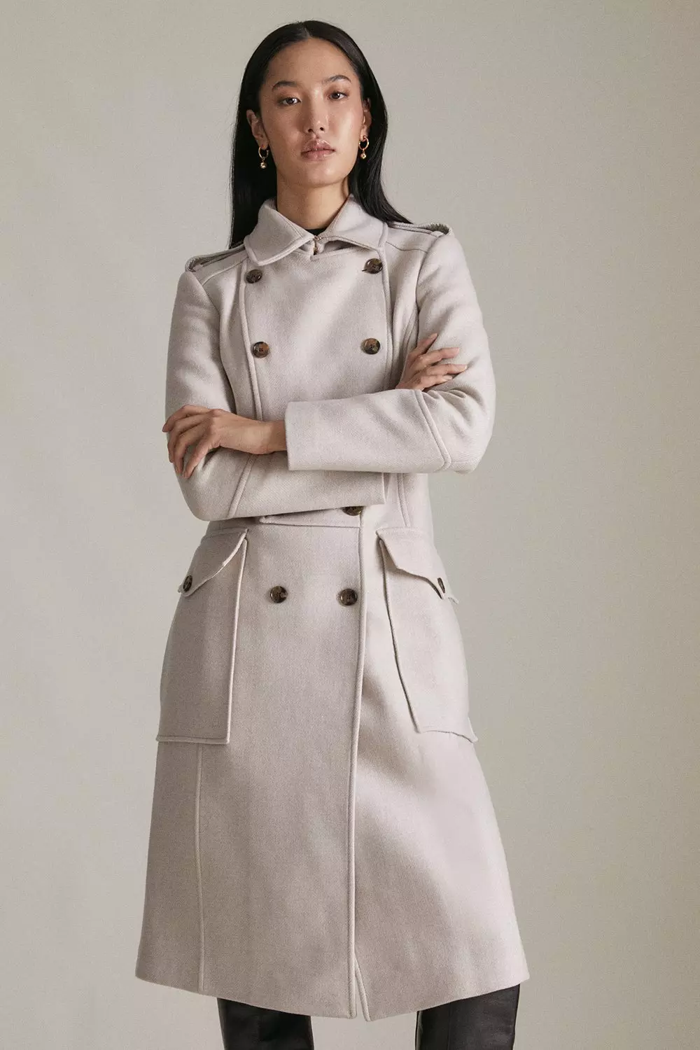 Karen Millen Military Coat Sale Online | bellvalefarms.com