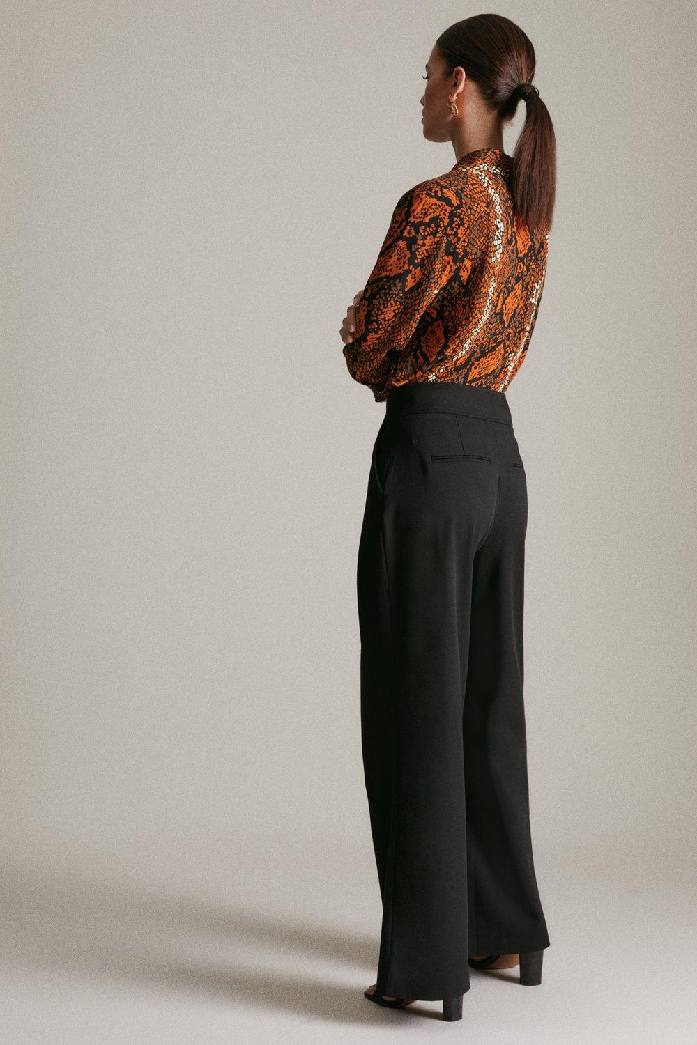 wide leg pants on petites