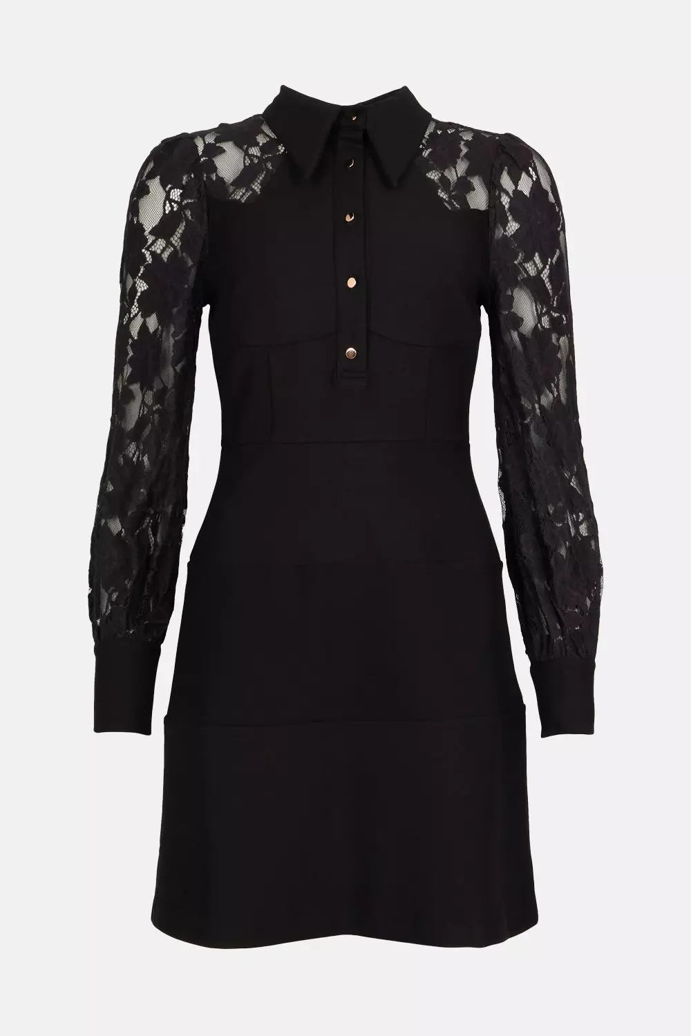 Karen millen shop black lace dress