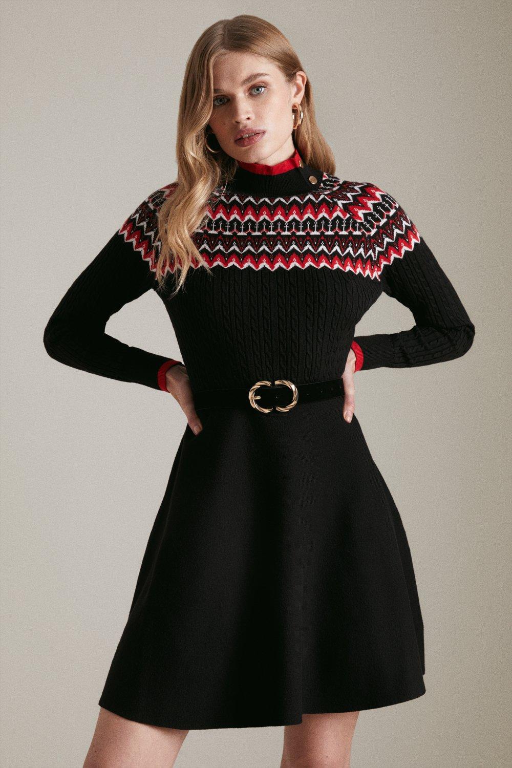 Karen millen black jumper best sale