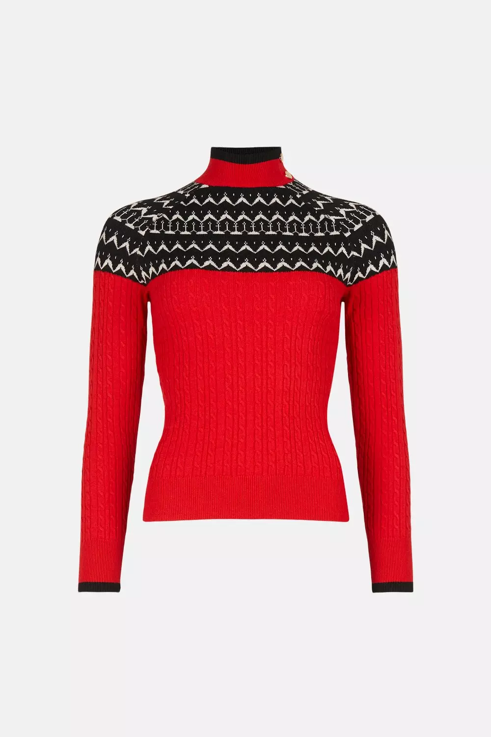 Karen millen 2025 red jumper