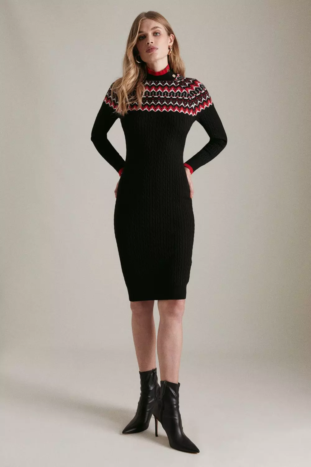 The Easy Jumper Dress Black