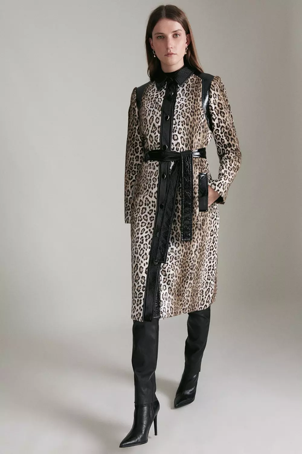 Pony coat outlet karen millen