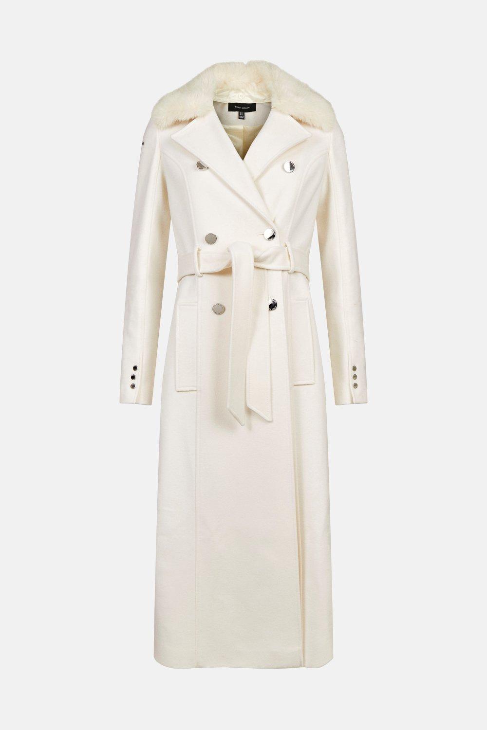 wool cashmere maxi coat