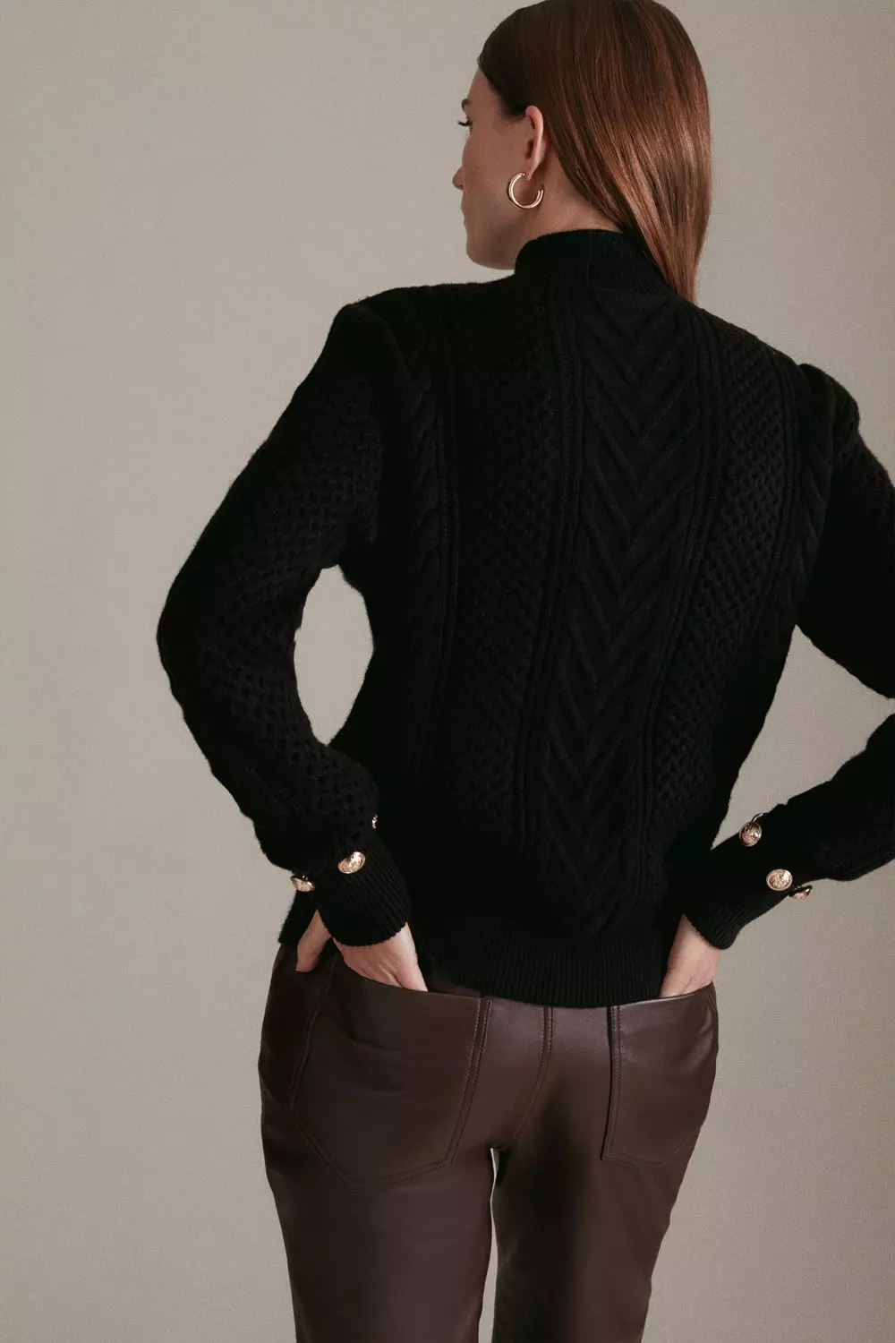 Karen millen cable knit on sale jumper