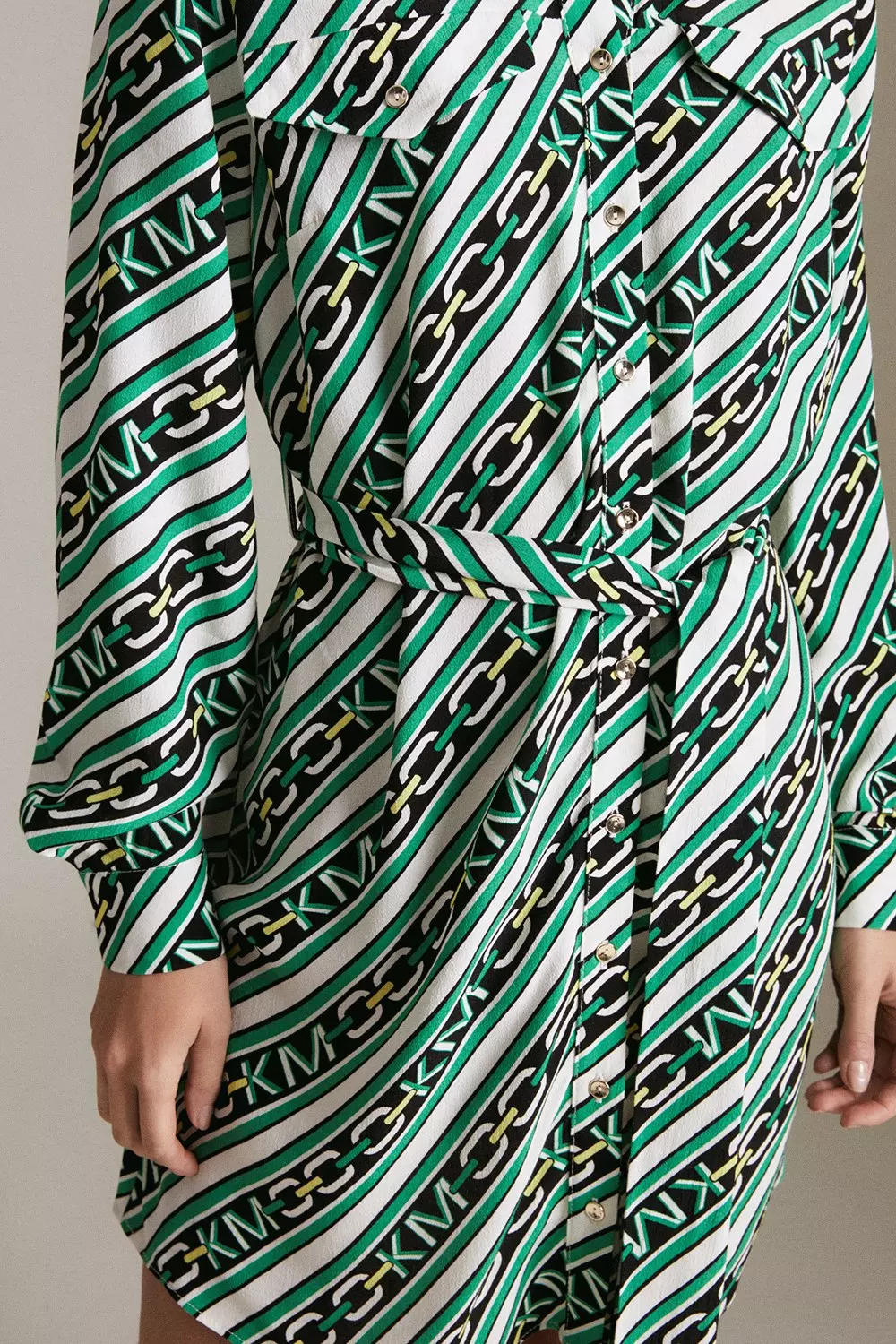 Karen millen zebra print shirt clearance dress