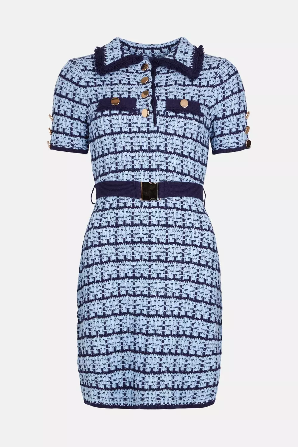 Karen millen tweed on sale dress