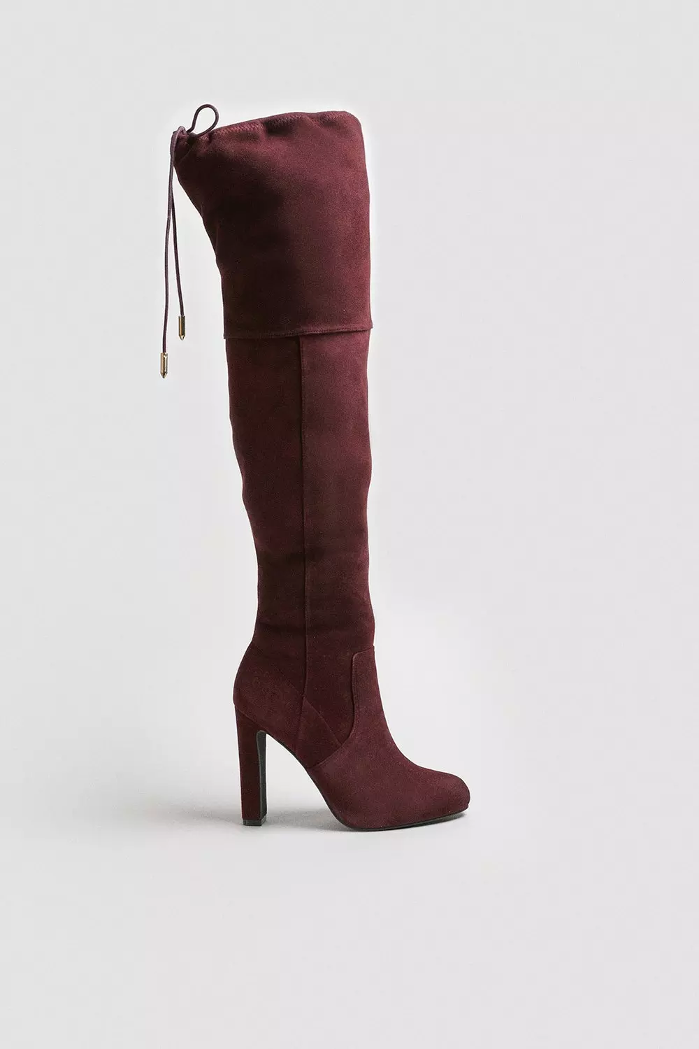 Over the sale knee tie boots