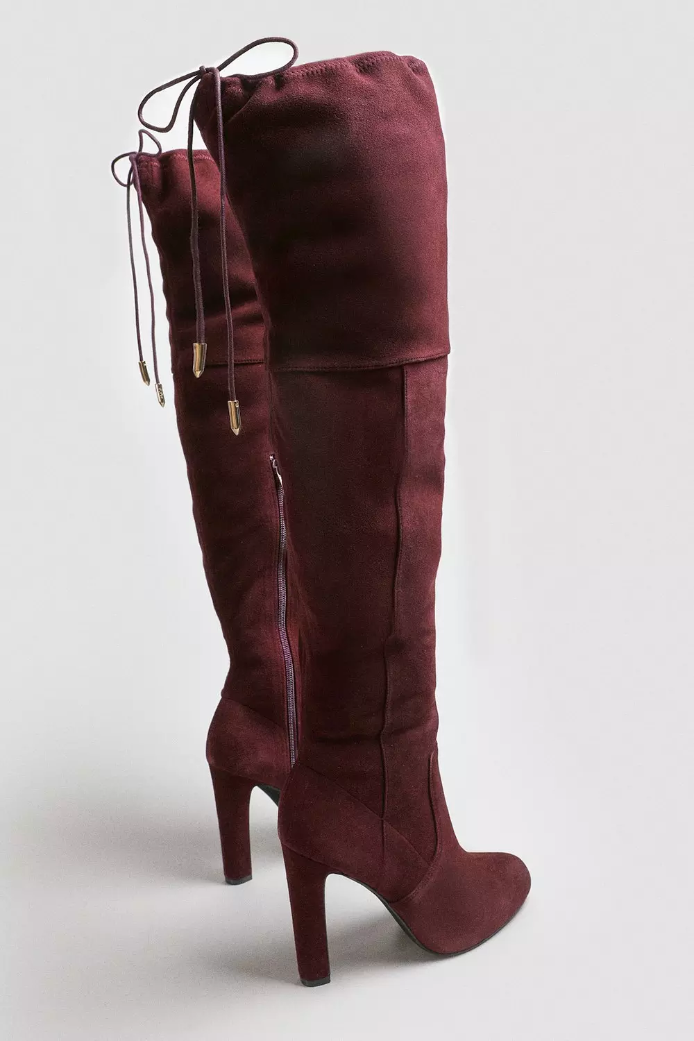 Korrine suede over on sale the knee boot