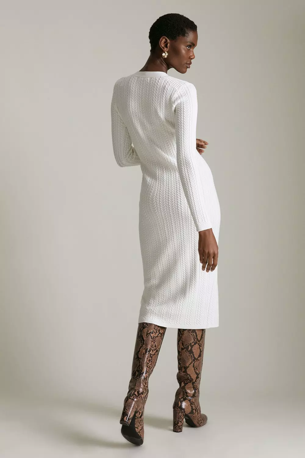 Knit 2025 pencil dress