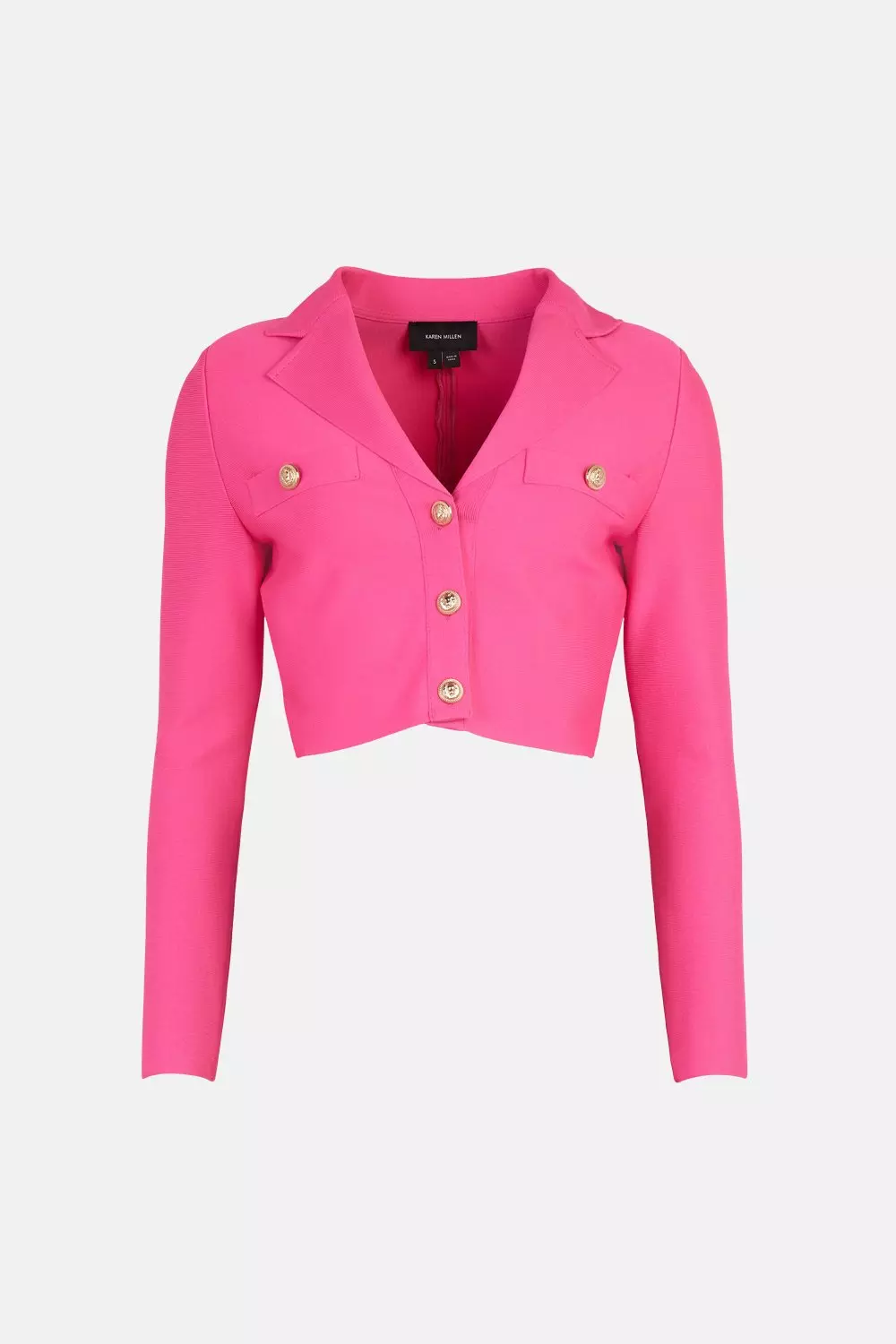 Fuchsia 2025 cropped jacket