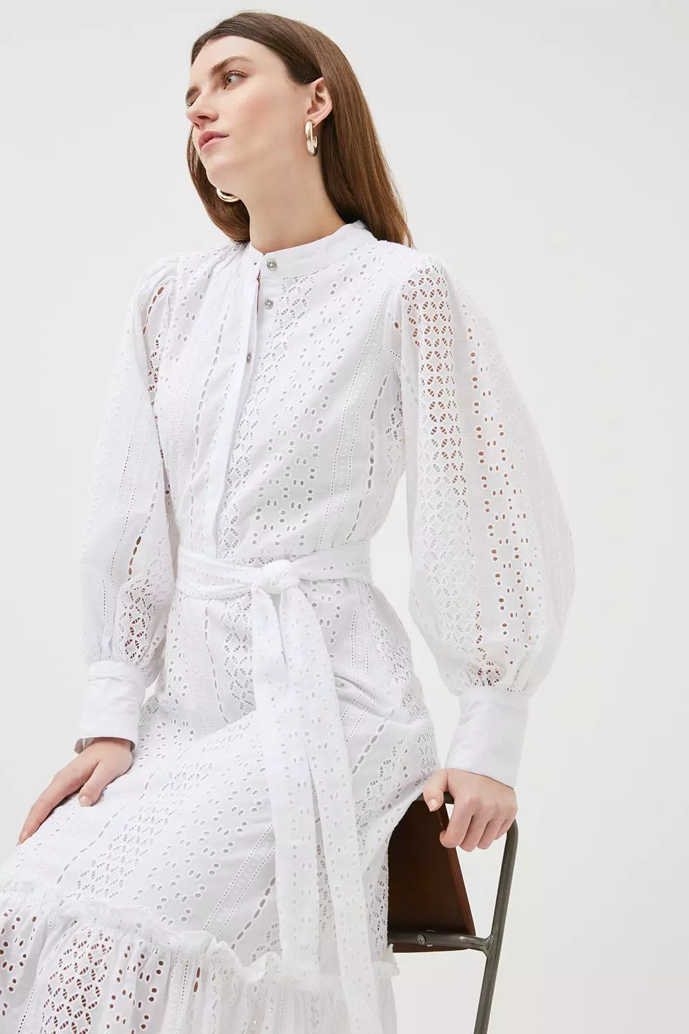 Karen millen broderie store kaftan