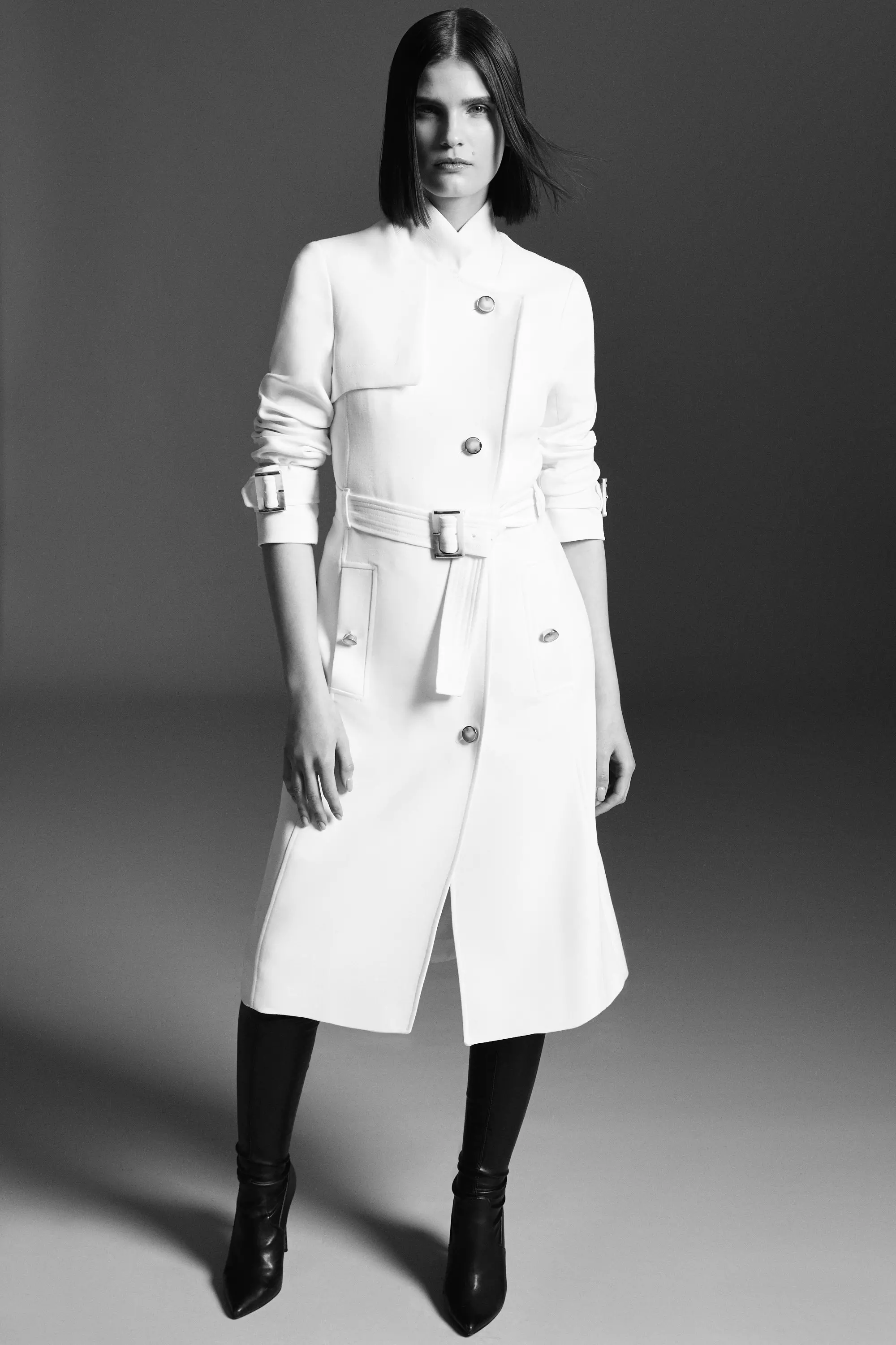 Karen millen sales trench coat