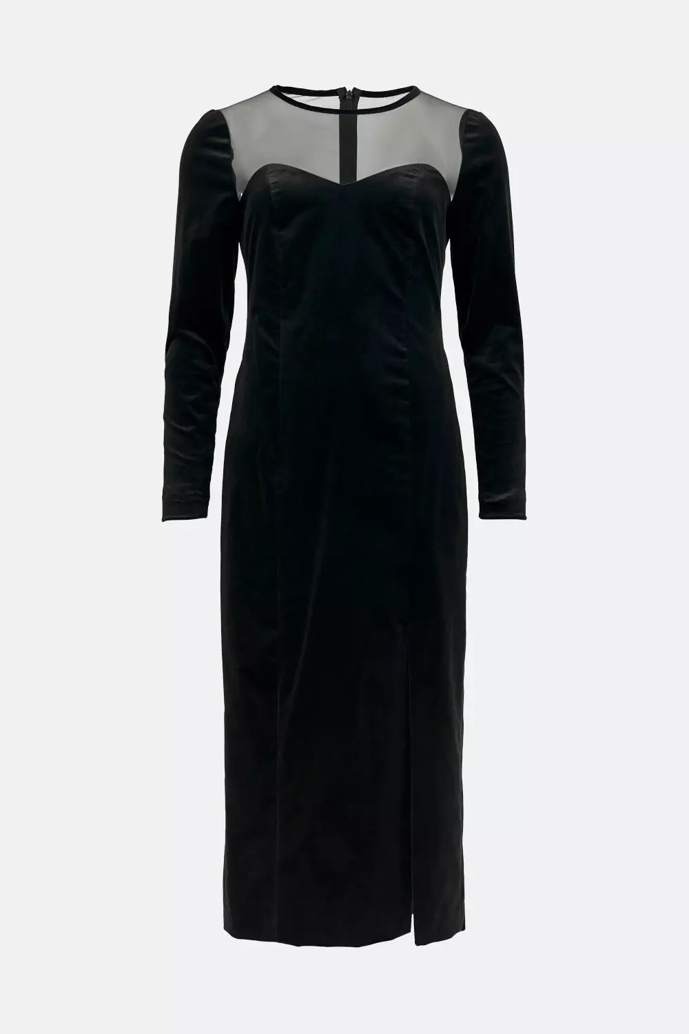 Karen millen velvet outlet dress