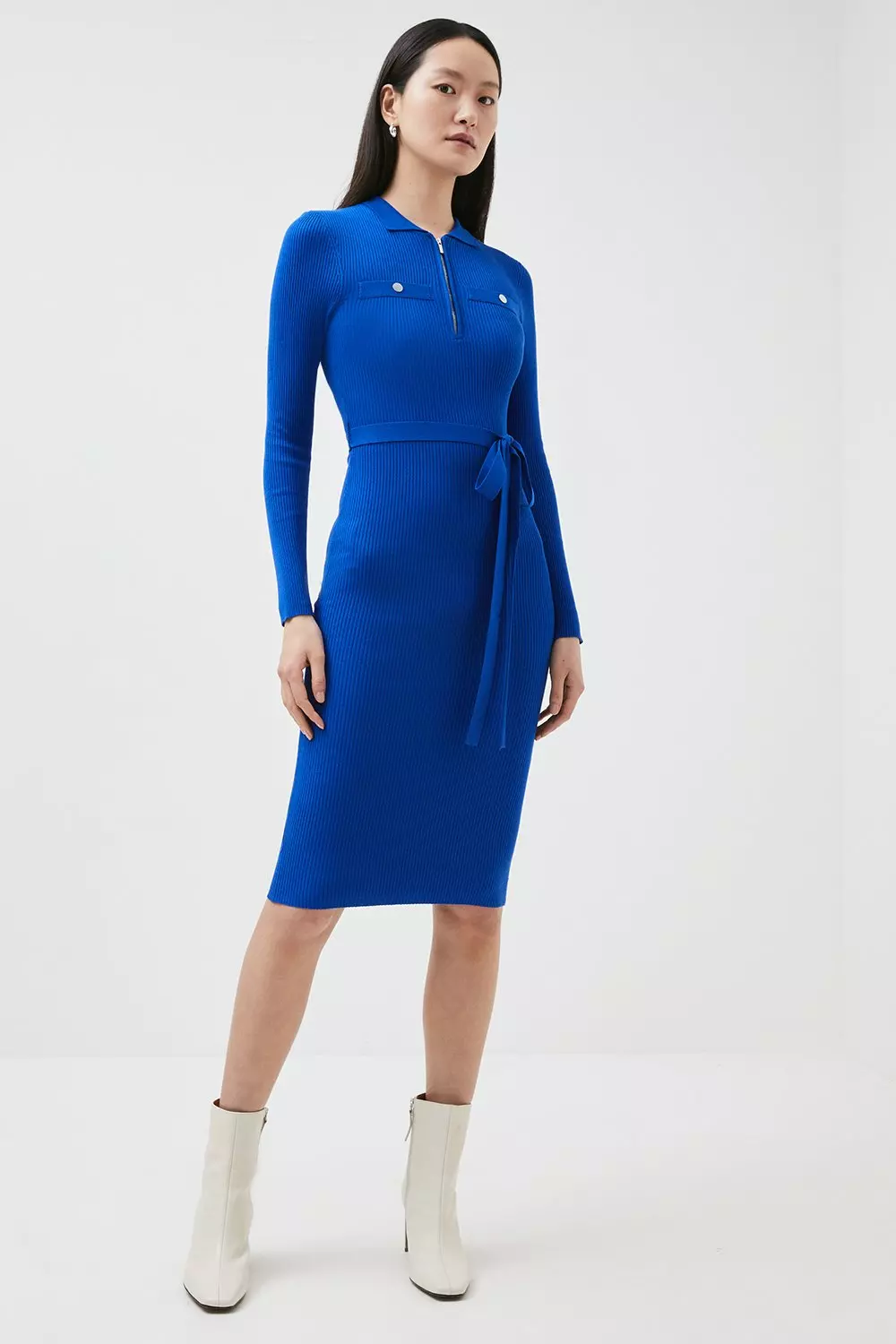 Karen millen hotsell cobalt blue dress